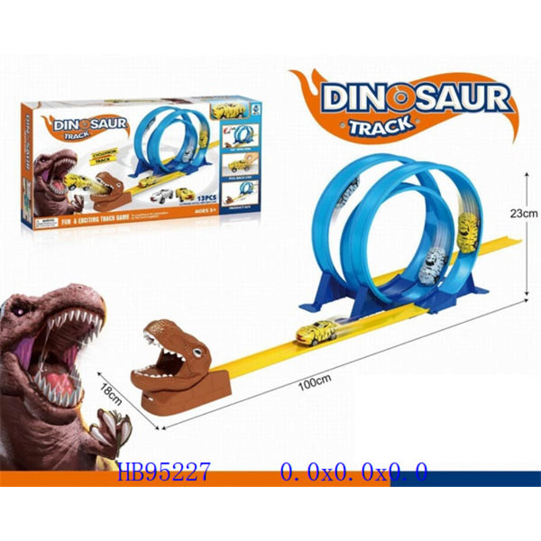 Dinosaur Track Play Set with Cars
