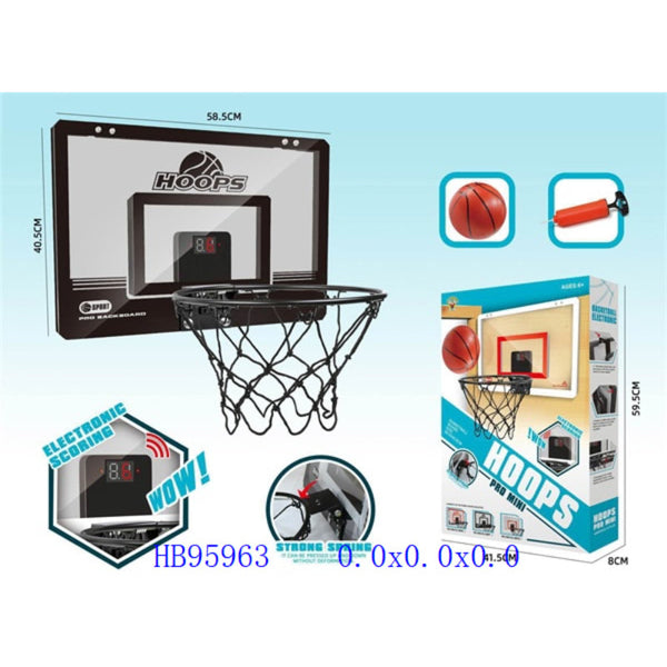 Indoor Electronic Scoring Basketball Hoop Toy