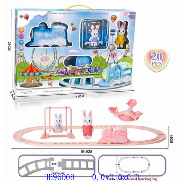 20-Piece Train and Track Play Set