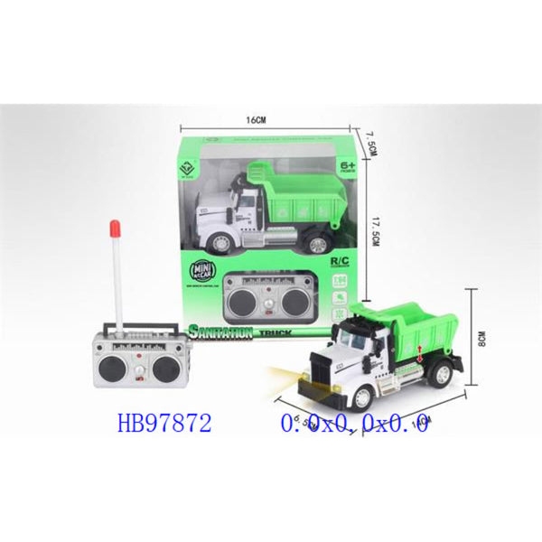 Remote Control Mini Sanitation Truck