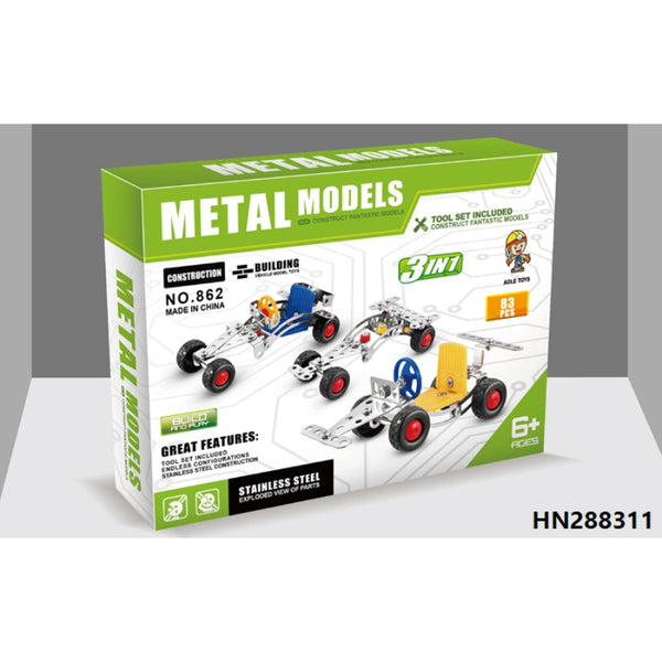 Buggy Car DIY Assembly 3-in-1 - 83 Pcs/Set