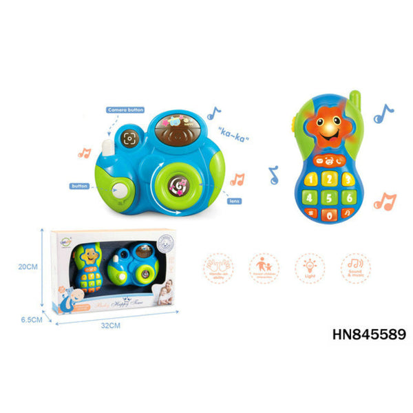 Musical Camera and Phone Play Set