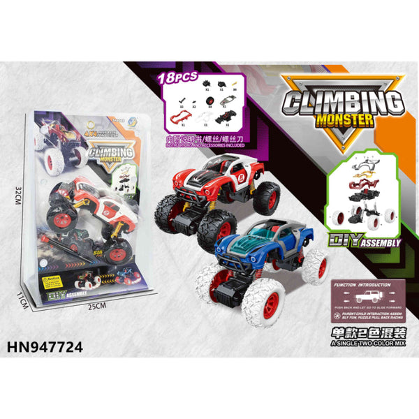 Climbing Monster Truck DIY Assembly