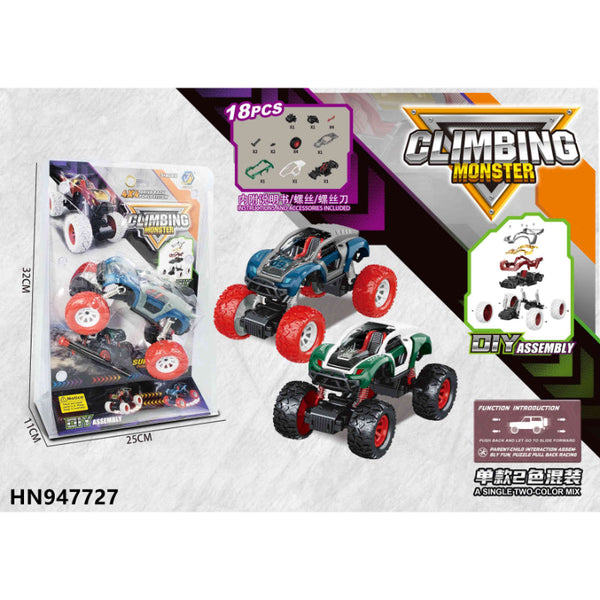 Climbing Monster Truck DIY Assembly