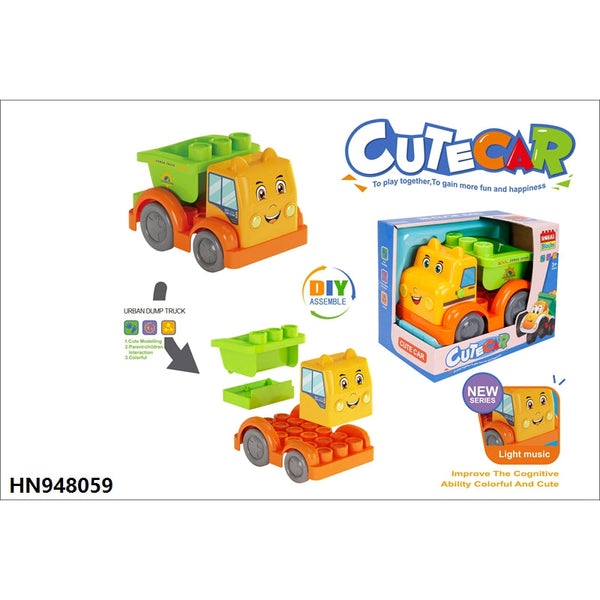 Cute Block Car