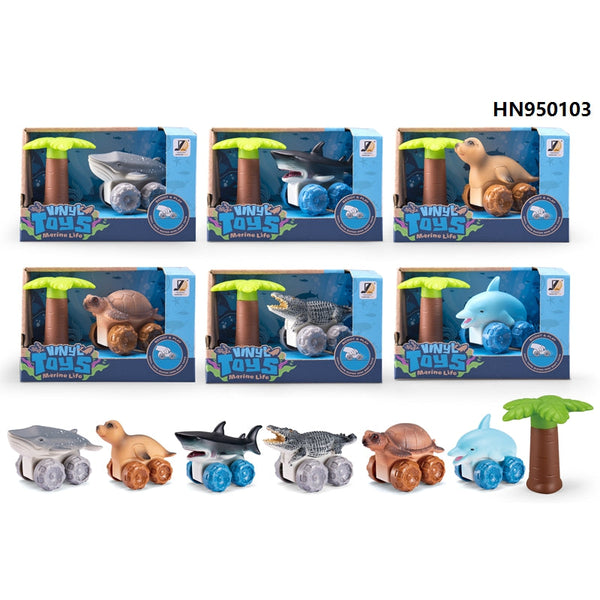 Vinyl Animal Truck Toy
