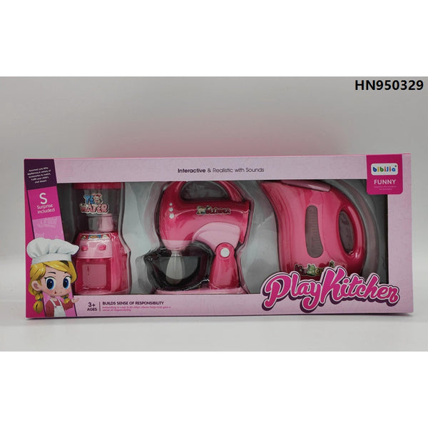 Pretend Play Dispenser, Mixer & Kettle Set