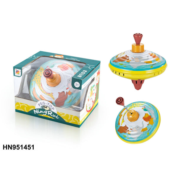 Hand-Push Spinning Top Toy
