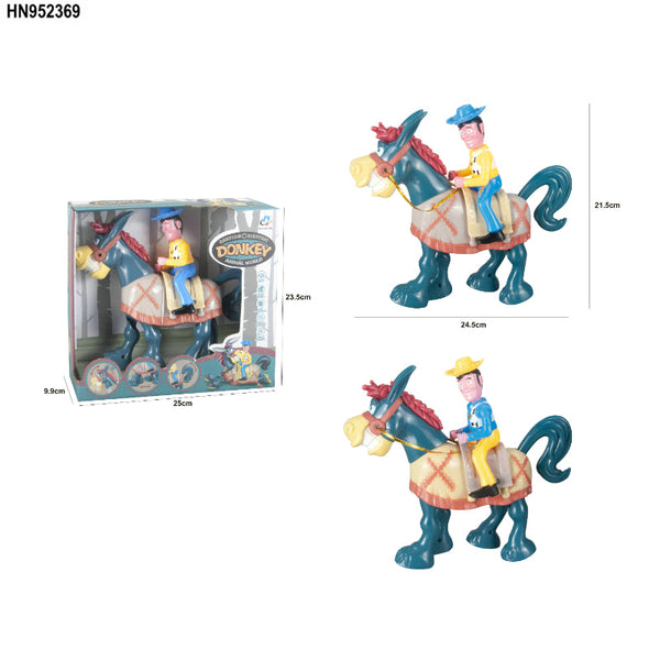 Electronic Cartoon Donkey with Music Toy