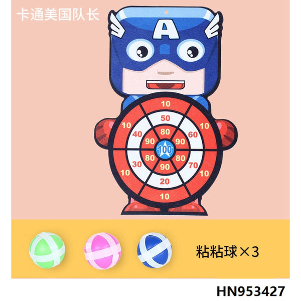 Stick Ball Captain America Dart Board