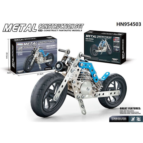Metal Motorcycle DIY Building Set