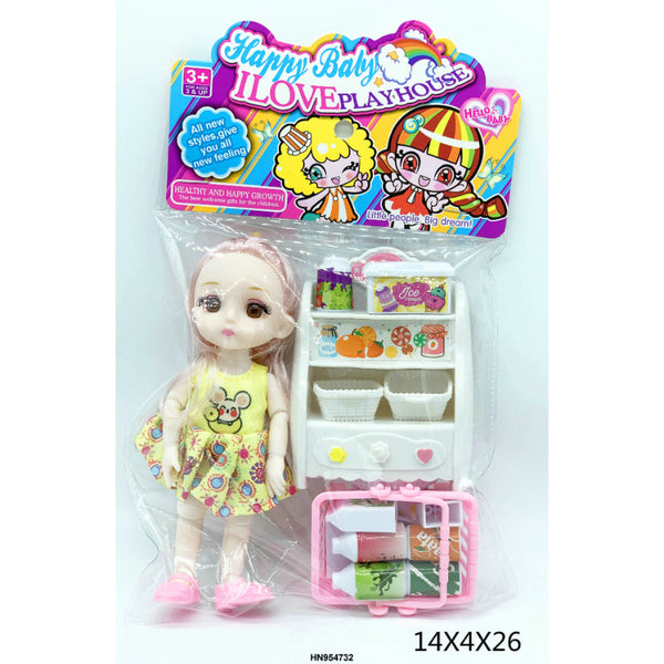 Mini Doll Play Set
