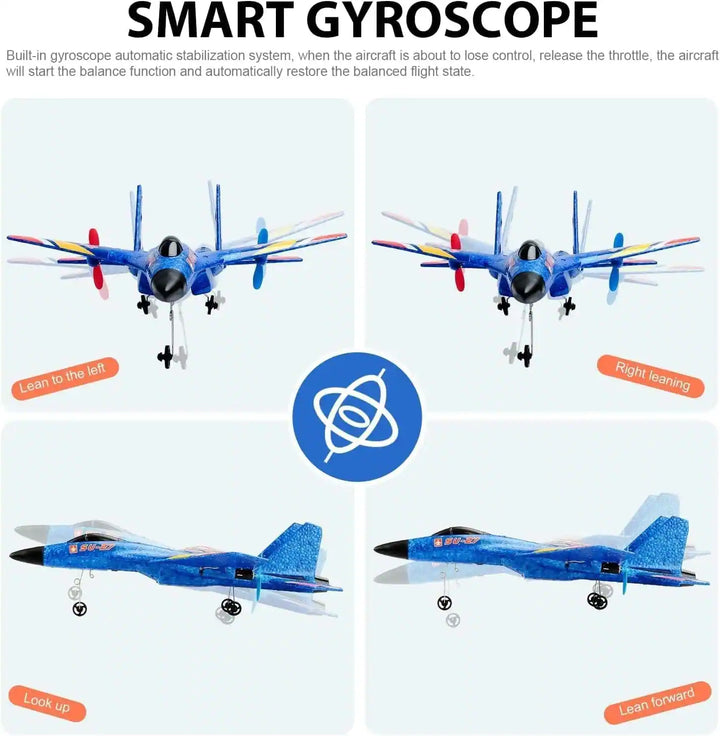 Safe lightweight EPP foam airplane toy for outdoor play for kids, model HW-33.