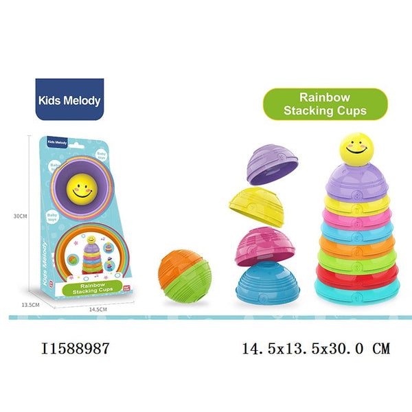 Rainbow Stacking Cups
