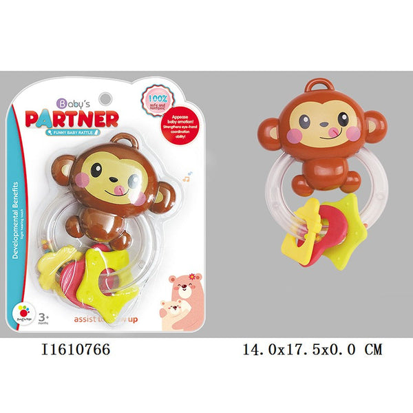 Baby Rattle Toy - Monkey