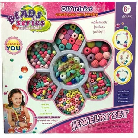 Beads & Charms DIY Fashion Kit for Girls