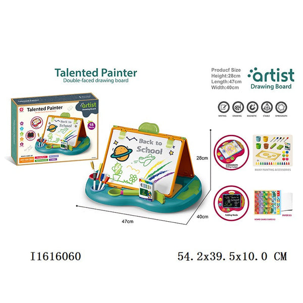 Double-Sided Talented Painter Drawing Board for Kids