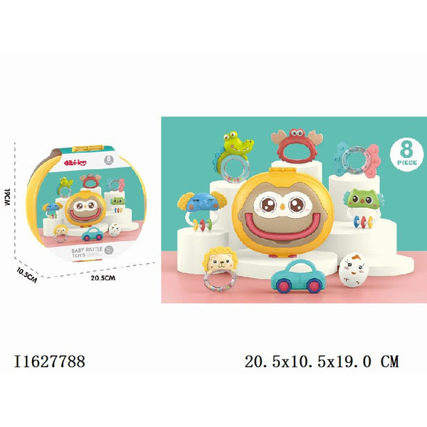 Baby Rattle Toys - 8Pcs/Set