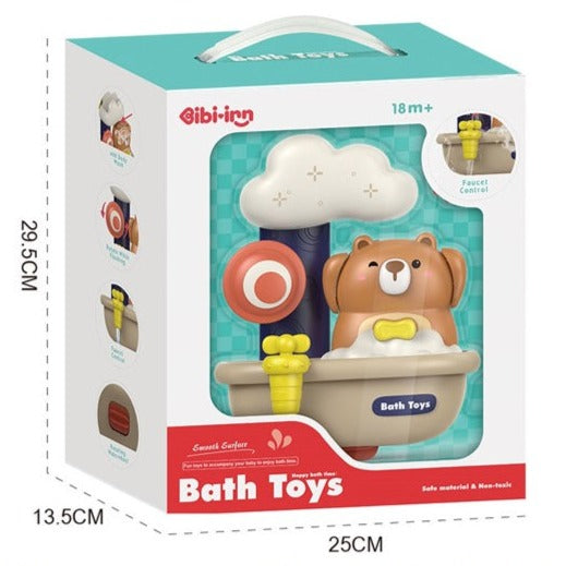 Splashing Bubble Bear - STEM Bath Toy