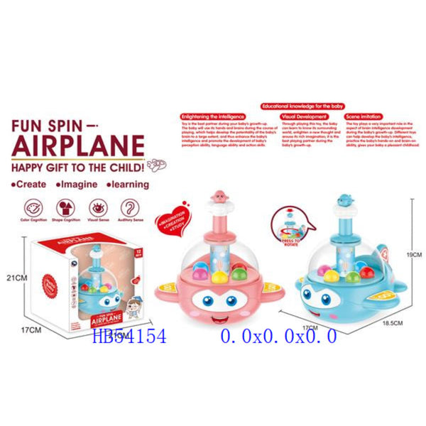Fun Spin Airplane Toy