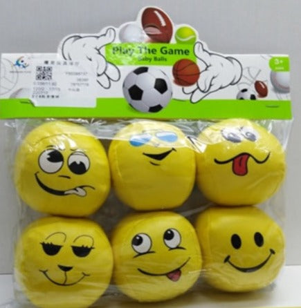 Emoji Stress balls (6pc/Set)