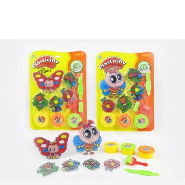 Cartoon Insect DIY Modeling Clay Set – Eco-Friendly Plasticine with Art Tools