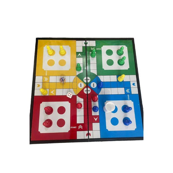 Magnetic Ludo Game – Portable Travel Board Game for Kids & Family
