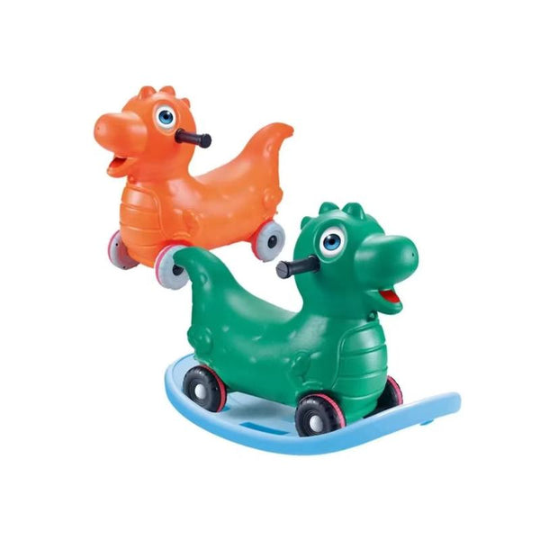 Dino Push Car 2-in-1 | Ride-On Car & Rocker Toy for Kids