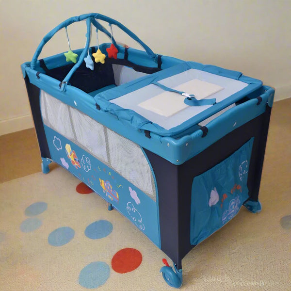 Multifunction Baby Playpen with Hanging Toys