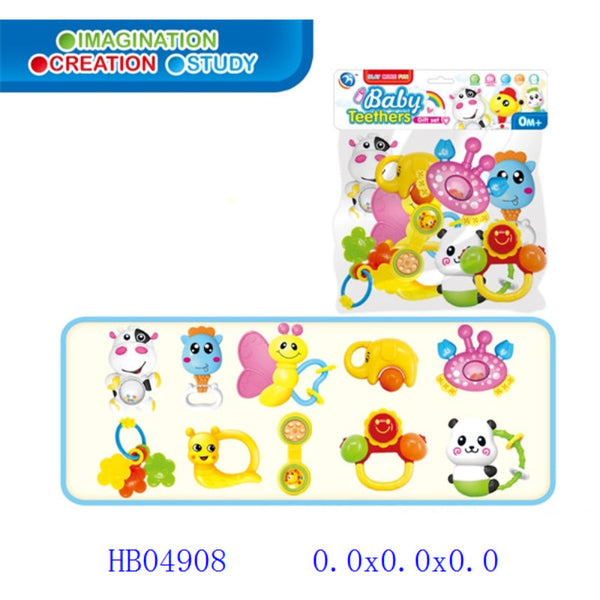Baby Rattle - 10 Pcs
