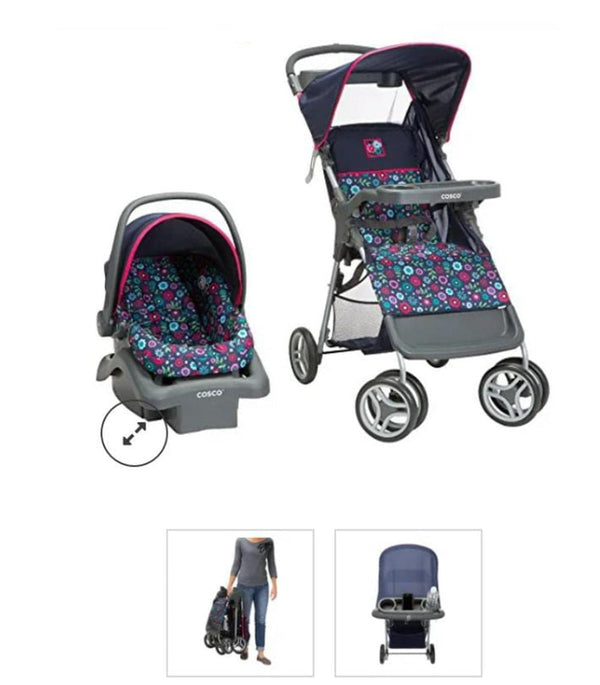 Cosco 2-in-1 Baby Stroller with Carry Cot