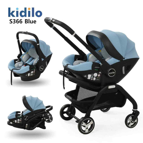 Kidilo S366 3-in-1 Baby Travel Stroller