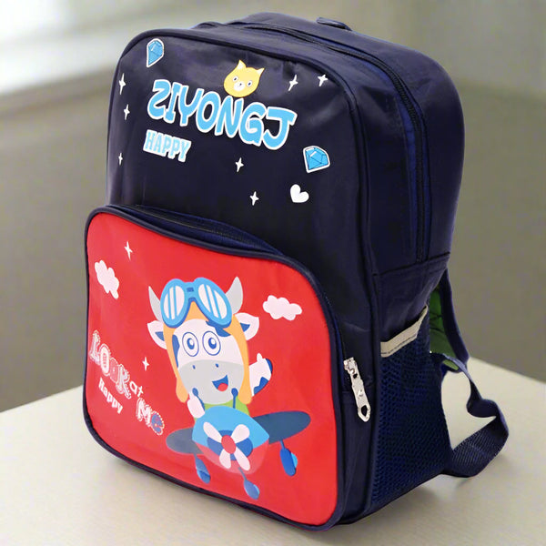 Airplane Theme School Bag