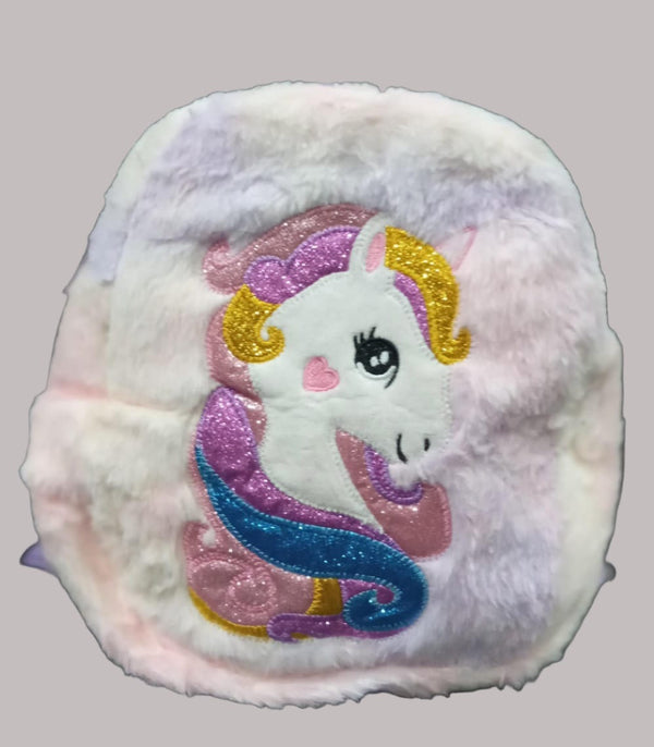 Unicorn Plush Backpack for Girls