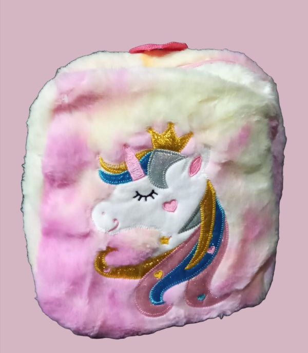Magic Unicorn Plush Backpack for Girls