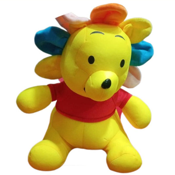 Disney Sun-Flower Pooh Stuffed Toy