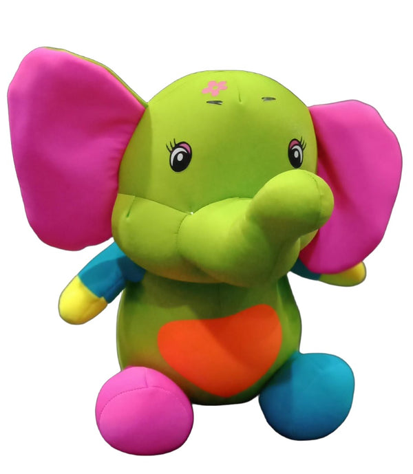Soft Bean-Filled Elephant Stuffed Toy
