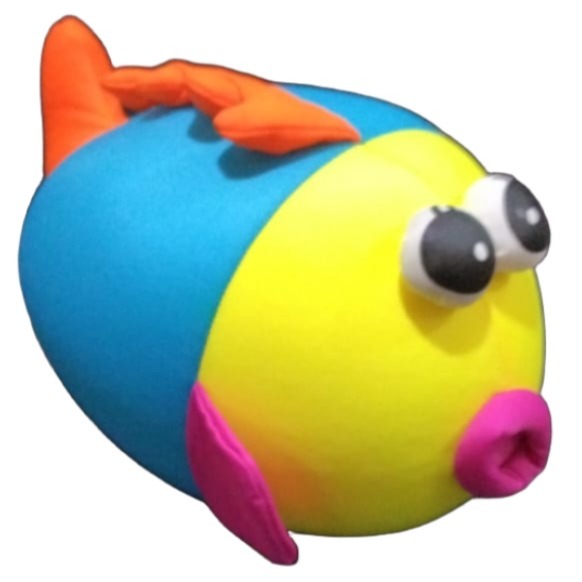 Soft Bean Fish Toy