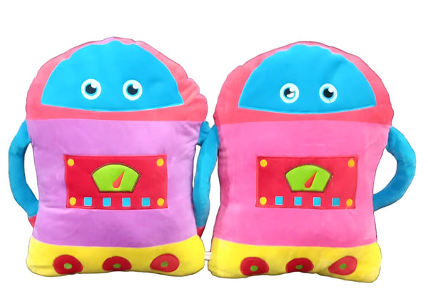 Colorful Stuffed Robot Toy