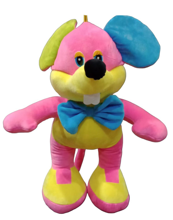 Stuffed Pink Mouse Toy