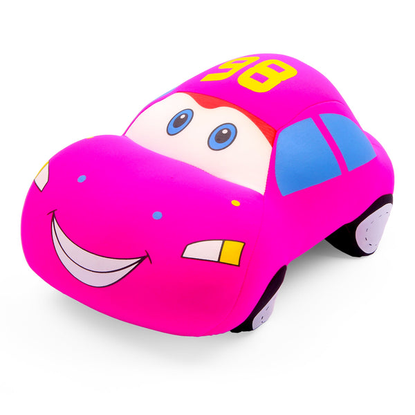 Plush Car Toy with Soft Bean Filling – Mini