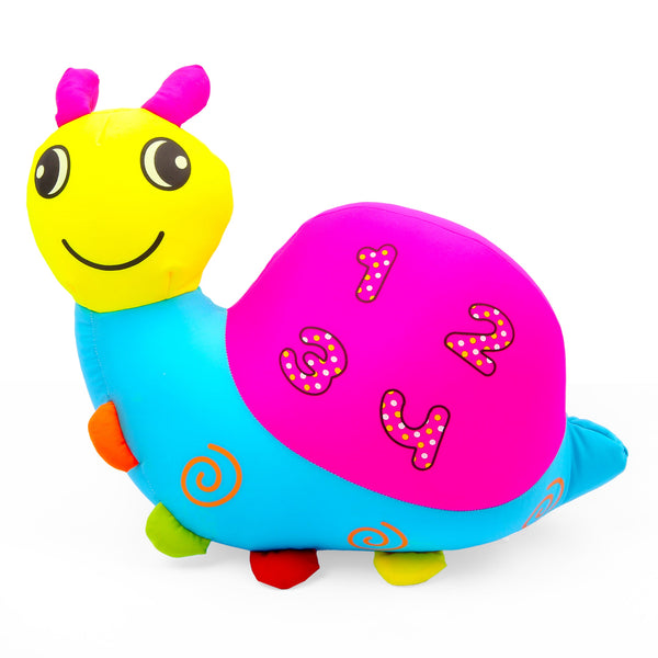 Soft Bean-Filled Snail Toy