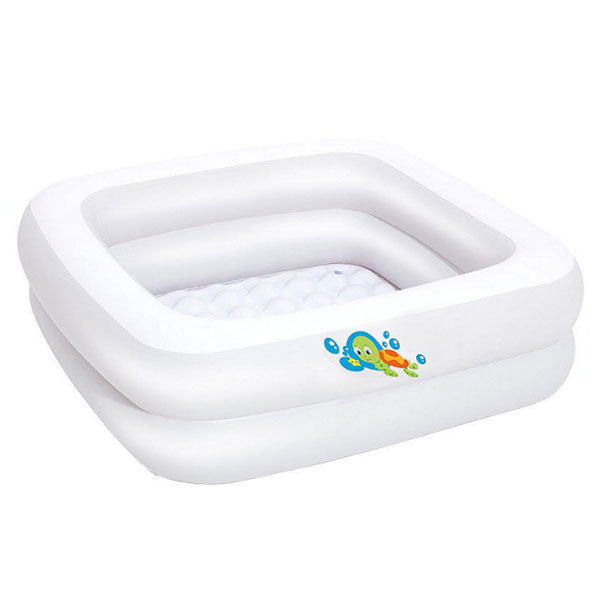 Bestway Inflatable Scrub A Dub Baby Tub Pool (L-34" W-34" H-10")