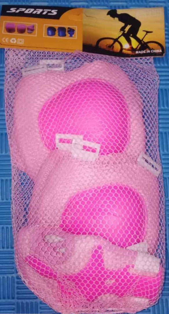 Kids Pink Knee Guard – Protective Gear for Skating, Cycling & Outdoor Play