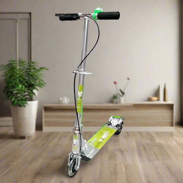 3-Wheel Kick Scooter - Neon Green