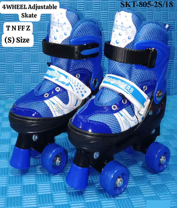 Kids 4-Wheels Skate Shoes Deluxe - Small