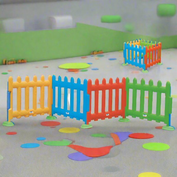 Kids Plastic Play Yard Fence (L-105 cm H-75 cm each)