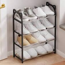 Multi-Tier 4-Shelf Shoe Rack