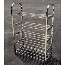 5-Tier Steel Shoe Rack Organizer