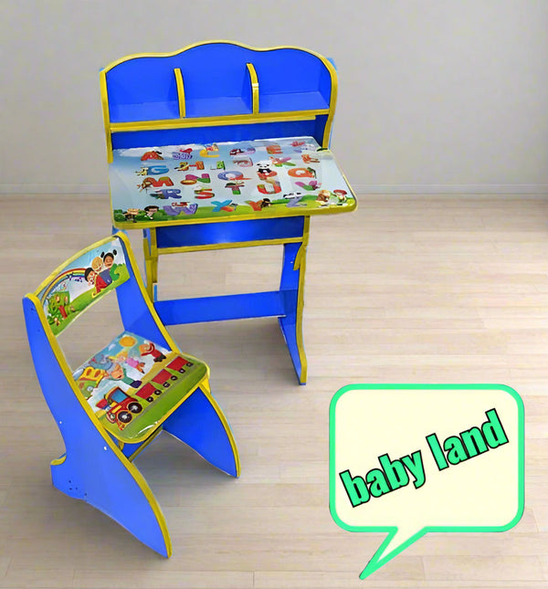 Alphabet-Themed Study Table for Kids